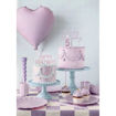 Picture of CAKE TOPPER HAPPY BIRTHDAY PURPLE 16.5CM
